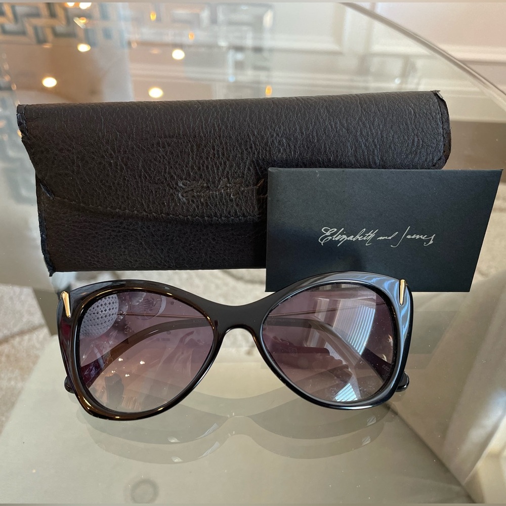 Elizabeth and James sunglasses black